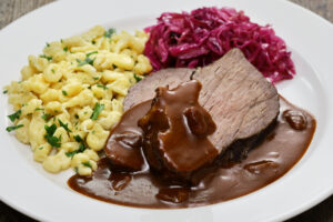 sauerbraten rezept und zubereitung