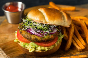 veggie burger aus schwarzen bohnen und haferflocken vegetarischer burger selber machen